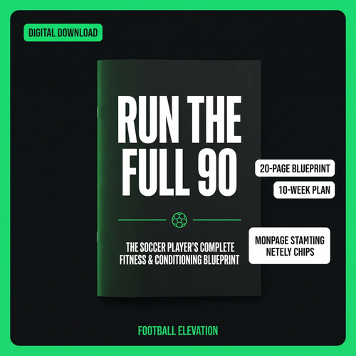 Run the Full 90 soccer conditioning program cover
