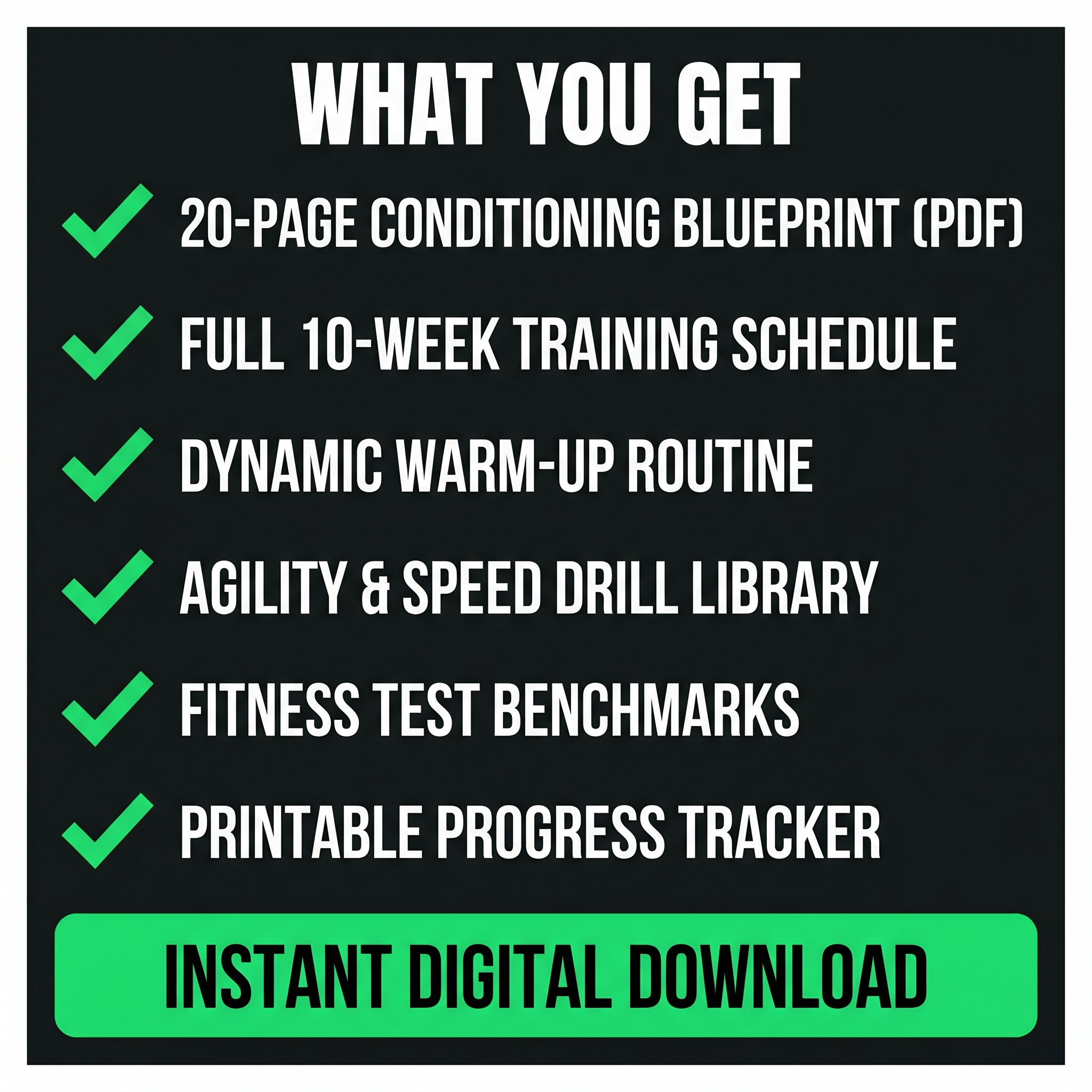 What you get — Run the Full 90 checklist